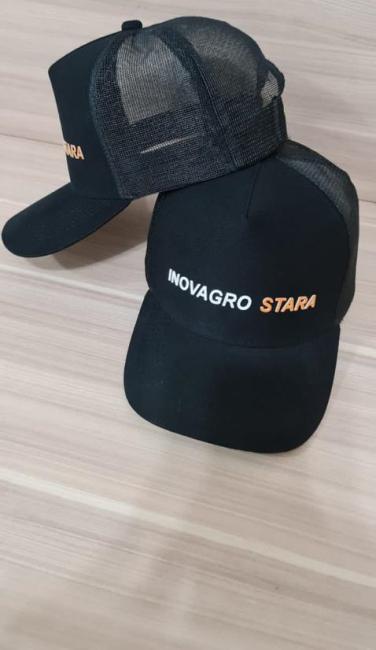 Boné Americano brim Pesado SILK alto relevo